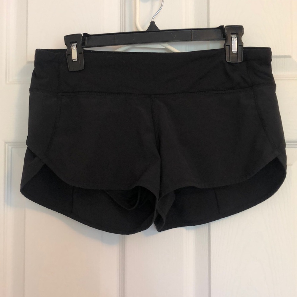 lululemon speed shorts
